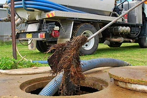 Débouchage de fosse septique